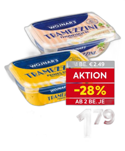 Wojnar's tramezzini div. sorten