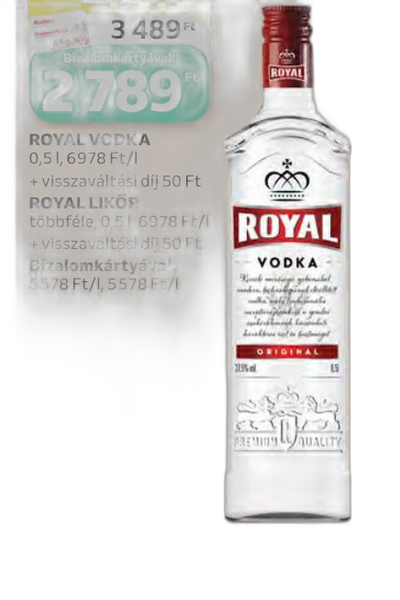 Royal vodka